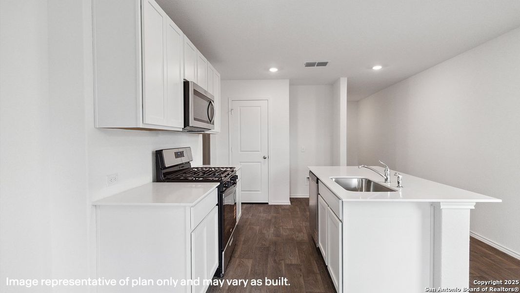 Furnished interior view inside a new home in Redbird Ranch, San Antonio (Image 7).