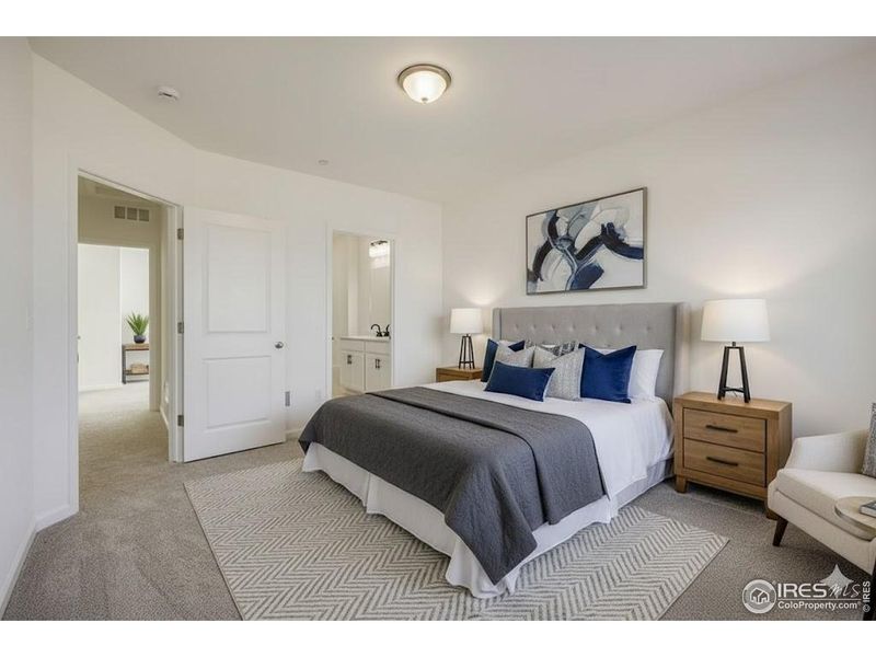 Furnished interior view inside a new home in Northfield, Fort Collins (Image 10).