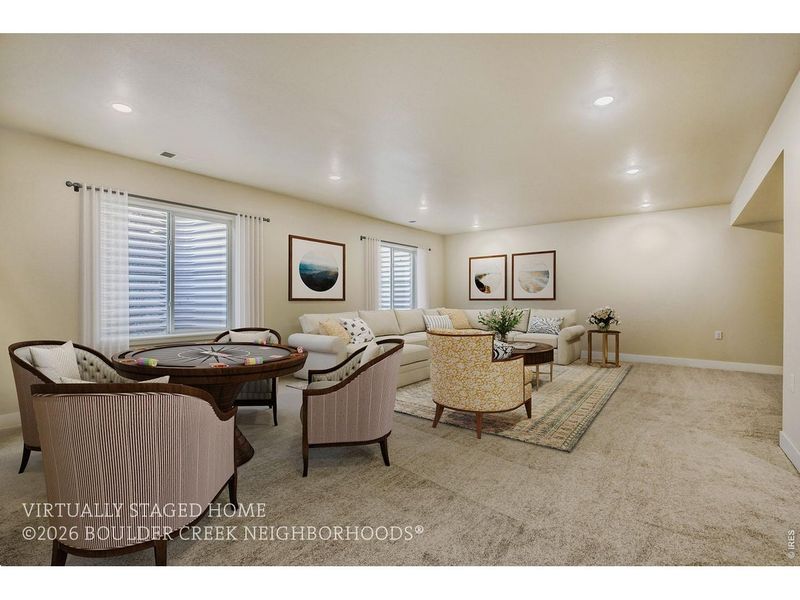 Furnished interior view inside a new home in , Fort Collins (Image 14).