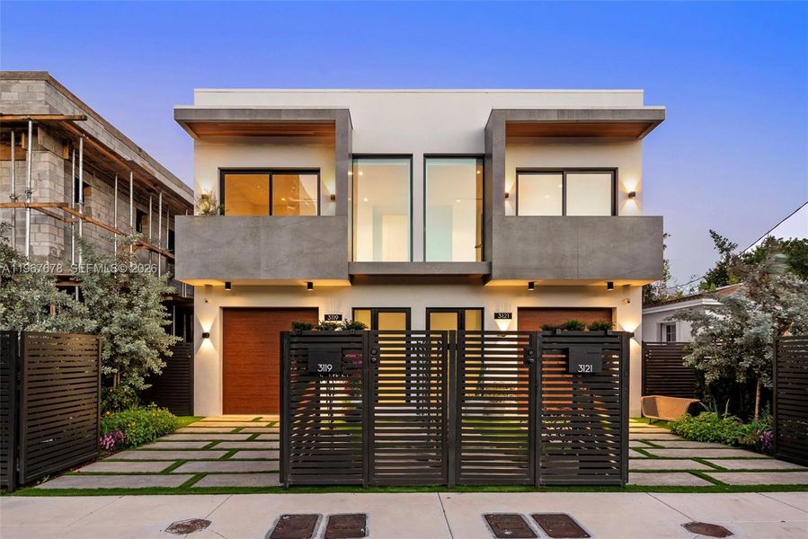 Front exterior of a new home in , Miami, FL, highlighting curb appeal (Image 36).