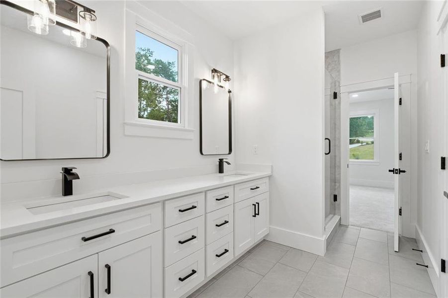 Furnished interior view inside a new home in , Ball Ground (Image 22).