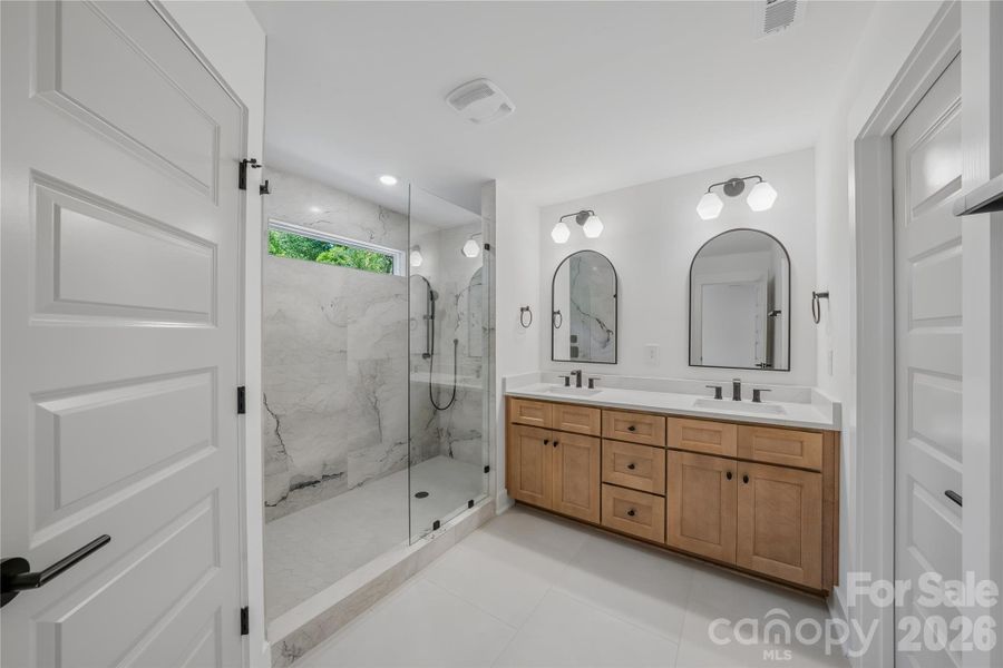 Furnished interior view inside a new home in , Charlotte (Image 11).