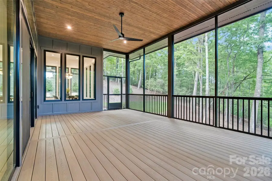 Exterior details and patio area of a home in , Horse Shoe (Image 3).
