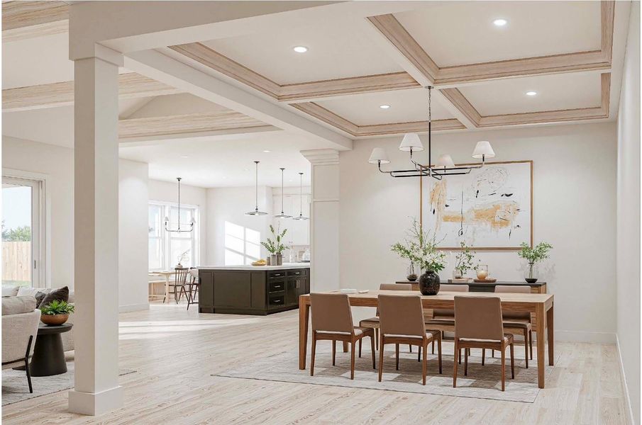 Furnished interior view inside a new home in , Santa Fe (Image 6). Furnished interior view inside a new home in , Santa Fe (Image 6).