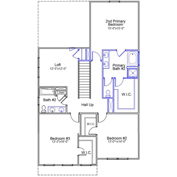 2D floor plan layout of this home in Ellington, Elgin, SC (Image 3). 2D floor plan layout of this home in Ellington, Elgin, SC (Image 3).