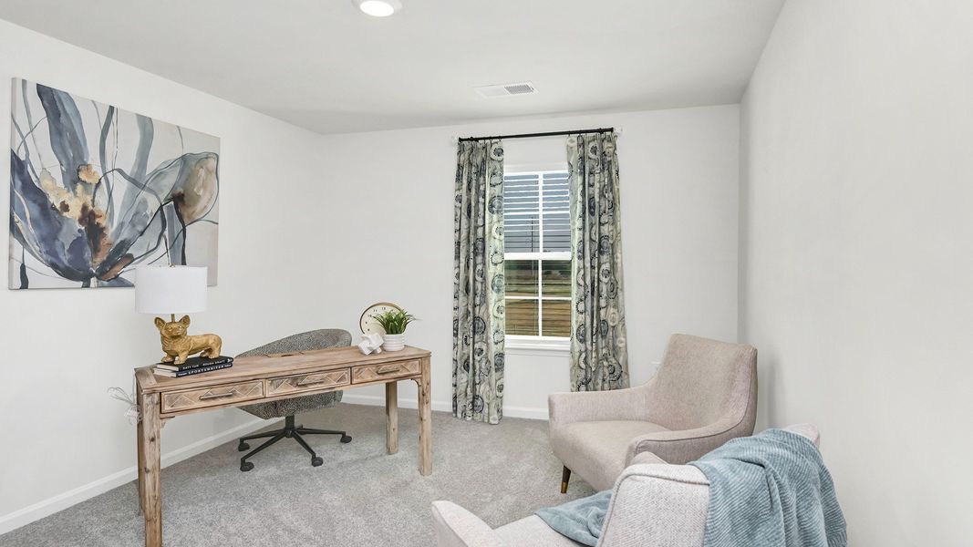Furnished interior view inside a new home in Grand Oaks, Columbia (Image 27).