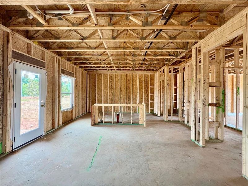 In-progress construction of a new home in Eastlyn Crossing, Flowery Branch, GA (Image 14). In-progress construction of a new home in Eastlyn Crossing, Flowery Branch, GA (Image 14).
