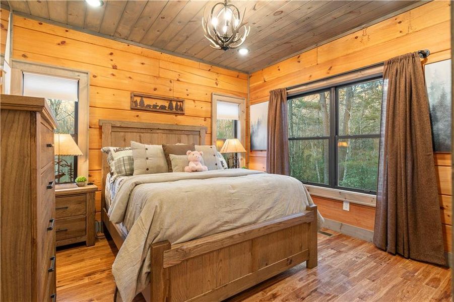 Furnished interior view inside a new home in , Cherry Log (Image 32).