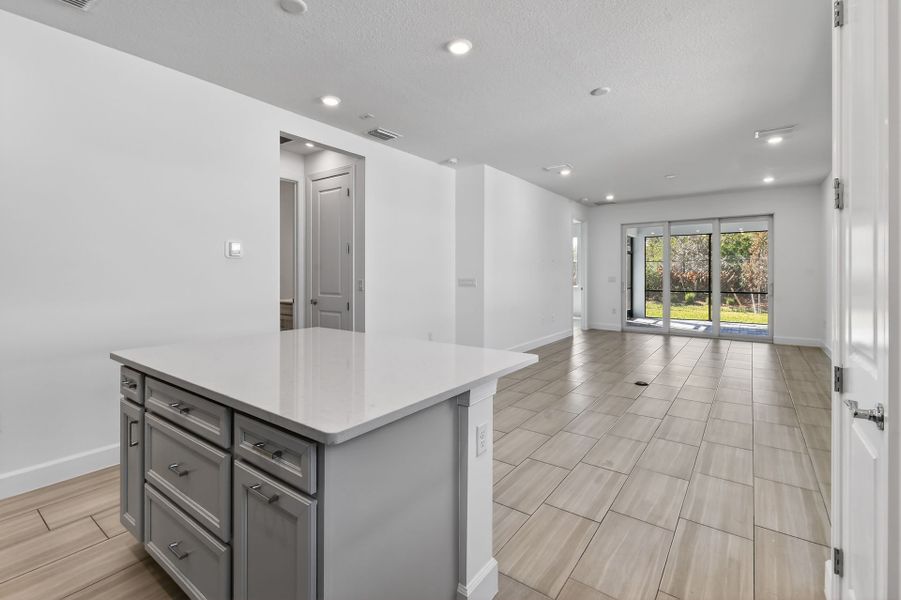 Furnished interior view inside a new home in Costa Pointe, Vero Beach (Image 7).
