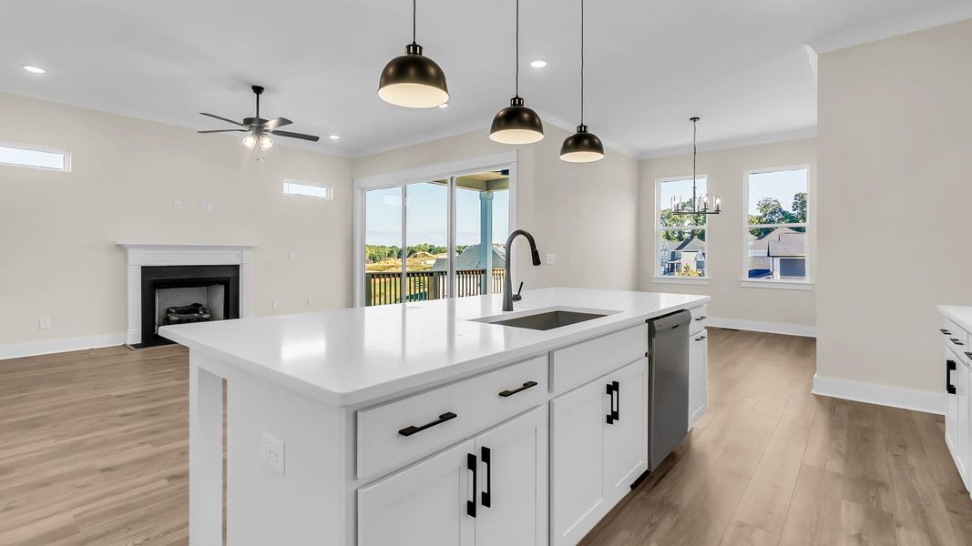 Furnished interior view inside a new home in Richvale Estates, Fairview (Image 16).
