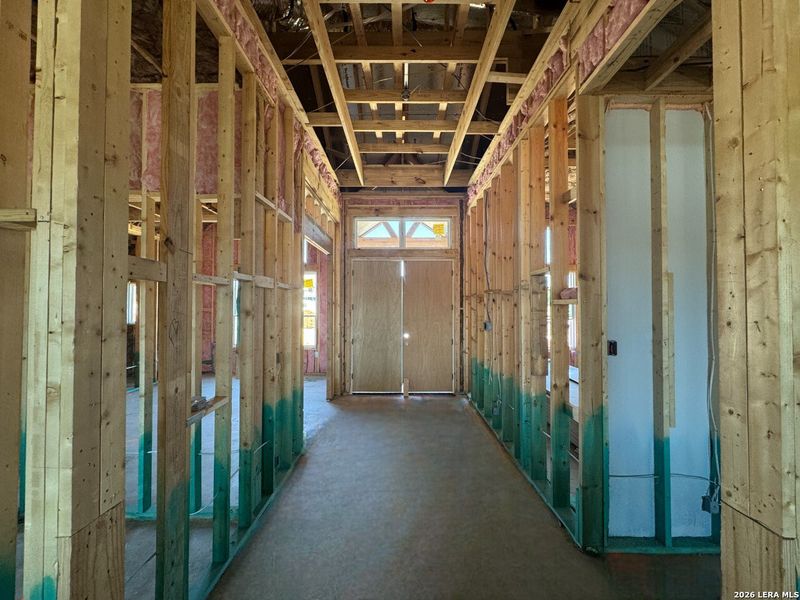 In-progress construction of a new home in Waldsanger, New Braunfels, TX (Image 21).