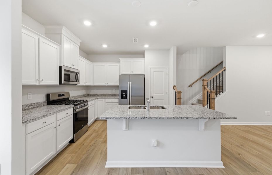 Furnished interior view inside a new home in Flemingfield, Greensboro (Image 35).
