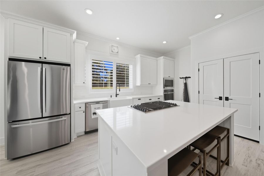 Furnished interior view inside a new home in , La Grange (Image 14).