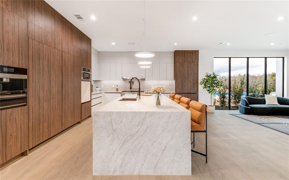 Furnished interior view inside a new home in , Heath (Image 25).