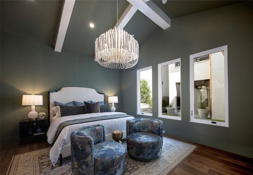 Furnished interior view inside a new home in , Southlake (Image 31).