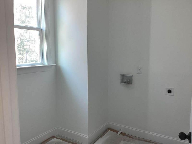 Laundry Room Construction Progress