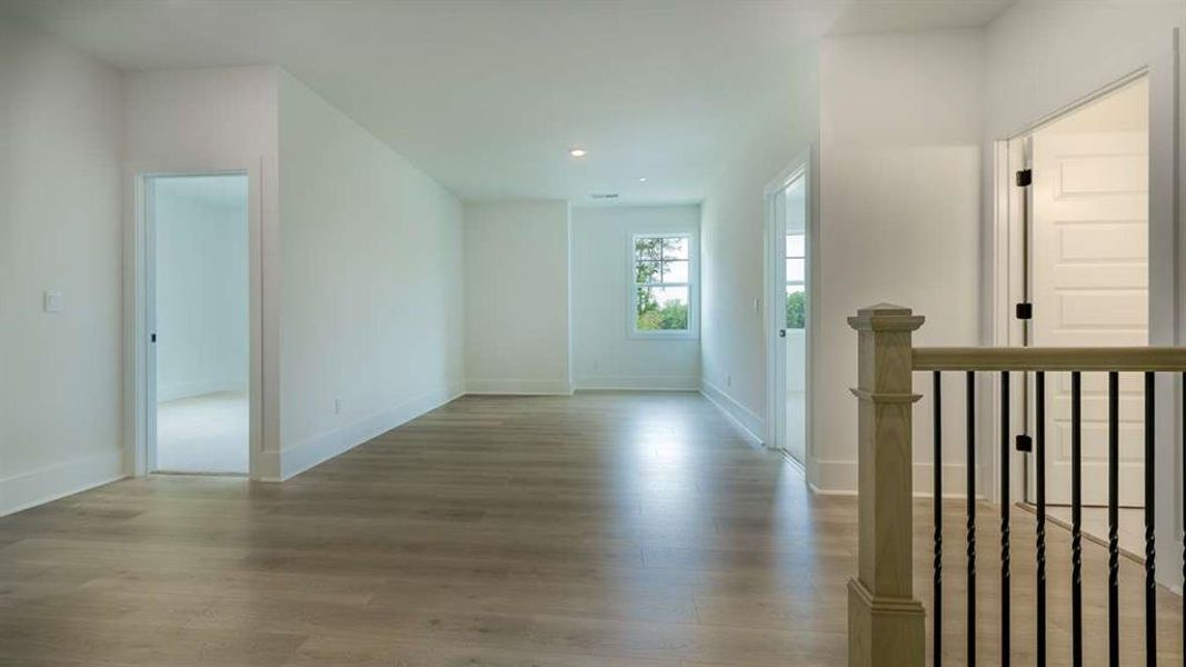 Spacious, unfurnished interior of a new home in The Village at Sandy Plains, Marietta (Image 36). Spacious, unfurnished interior of a new home in The Village at Sandy Plains, Marietta (Image 36).