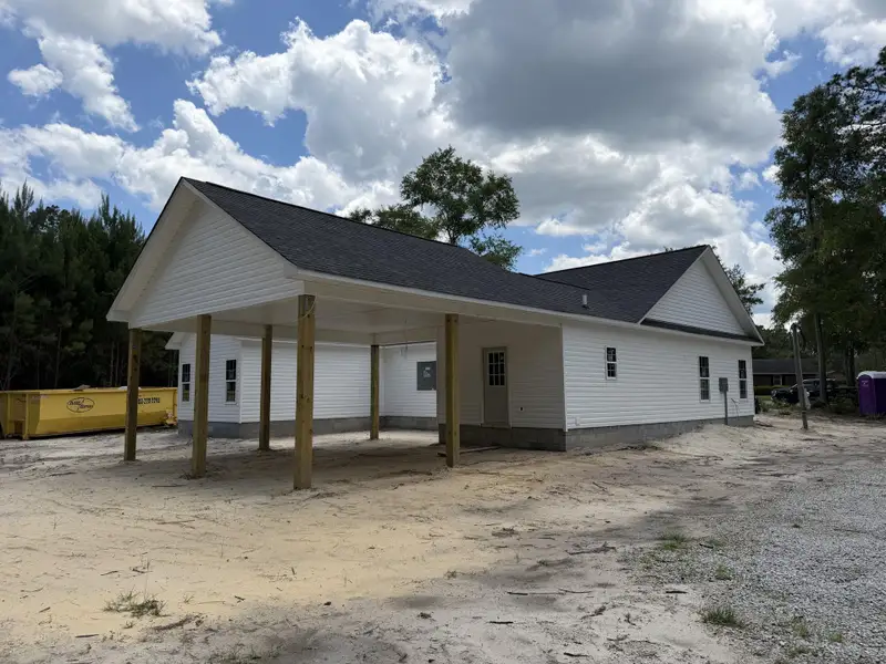 Exterior details and patio area of a home in , Walterboro (Image 1). Exterior details and patio area of a home in , Walterboro (Image 1).