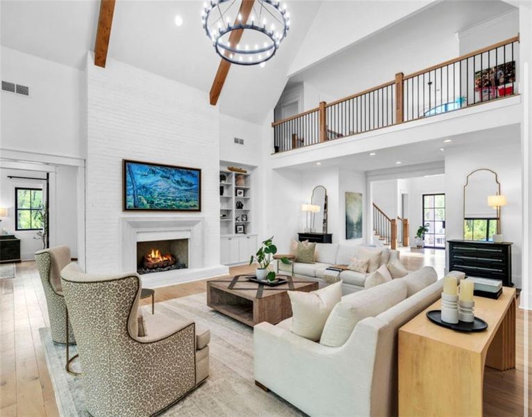 Furnished interior view inside a new home in , Ball Ground (Image 5).