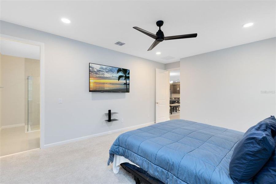 Furnished interior view inside a new home in Eden at Crossprairie, St. Cloud (Image 16).