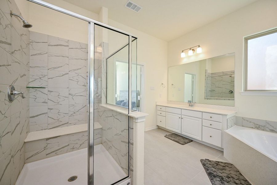 Furnished interior view inside a new home in StoneCreek Estates, Richmond (Image 41).