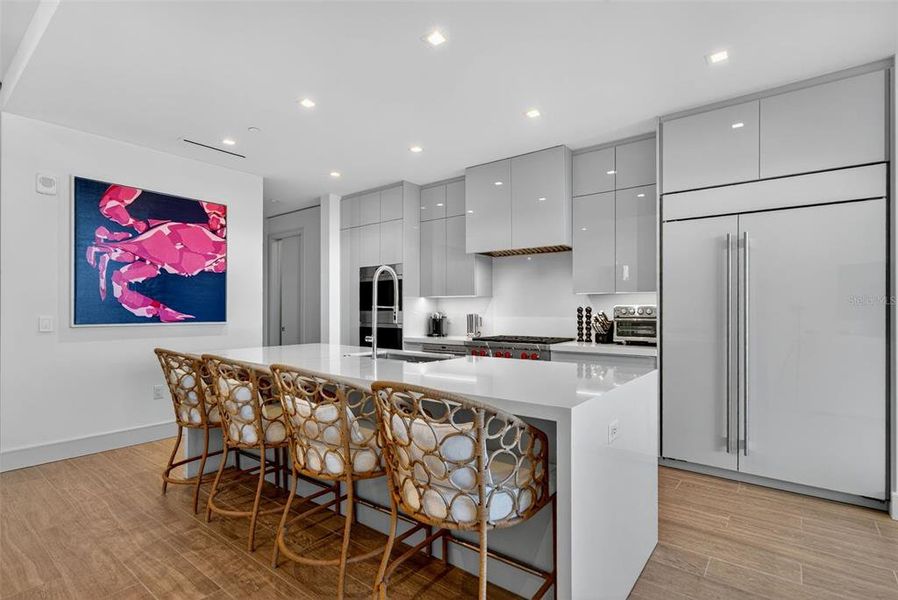 Furnished interior view inside a new home in , Longboat Key (Image 17).