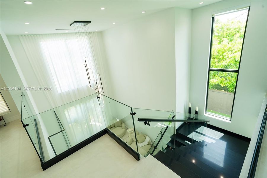 Furnished interior view inside a new home in , Miami (Image 17). Furnished interior view inside a new home in , Miami (Image 17).