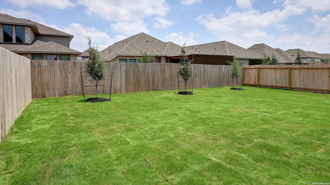 Exterior details and patio area of a home in Kallison Ranch, San Antonio (Image 3). Exterior details and patio area of a home in Kallison Ranch, San Antonio (Image 3).