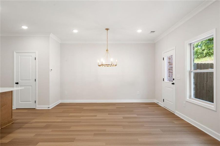 Spacious, unfurnished interior of a new home in Wildwood Place, Powder Springs (Image 29).