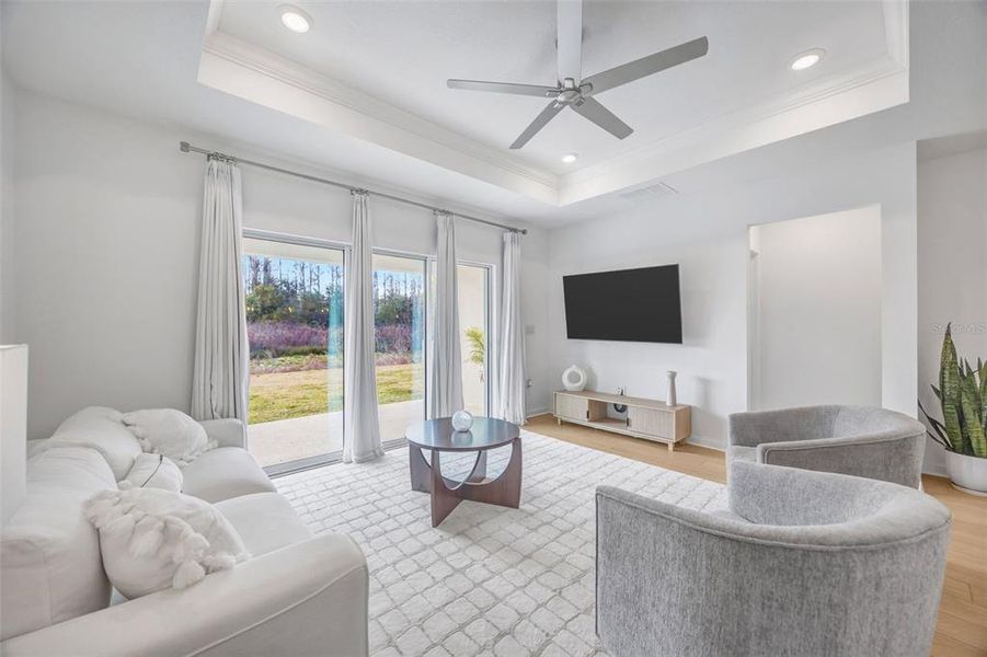 Furnished interior view inside a new home in , Zephyrhills (Image 19).