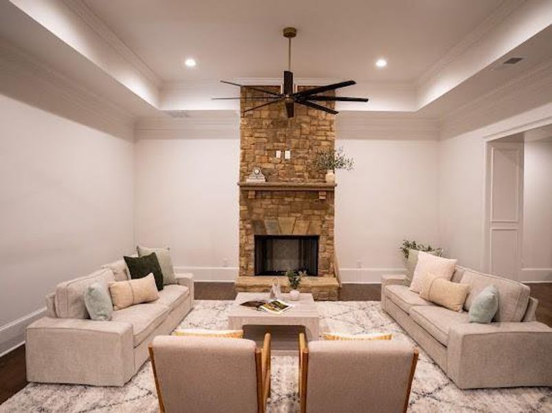 Furnished interior view inside a new home in , Athens (Image 47).