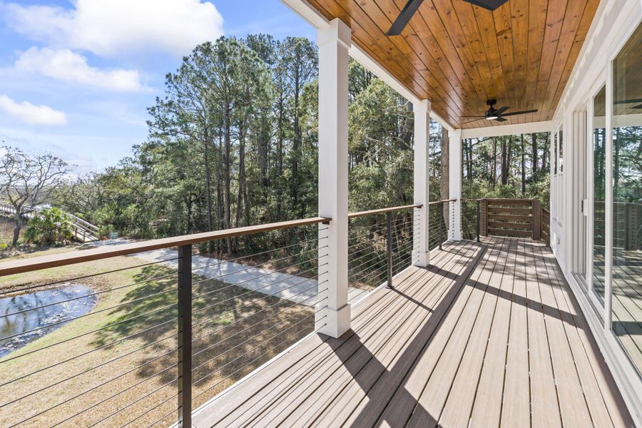 Exterior details and patio area of a home in , Pawleys Island (Image 27). Exterior details and patio area of a home in , Pawleys Island (Image 27).