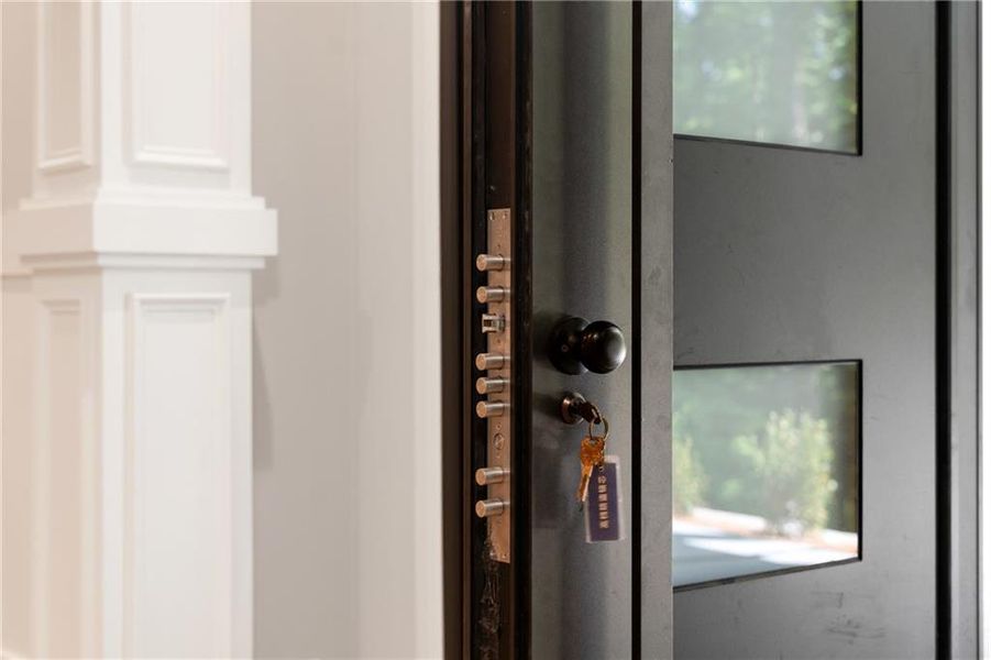 Close-up of interior finishes inside a home in , Dawsonville (Image 22).