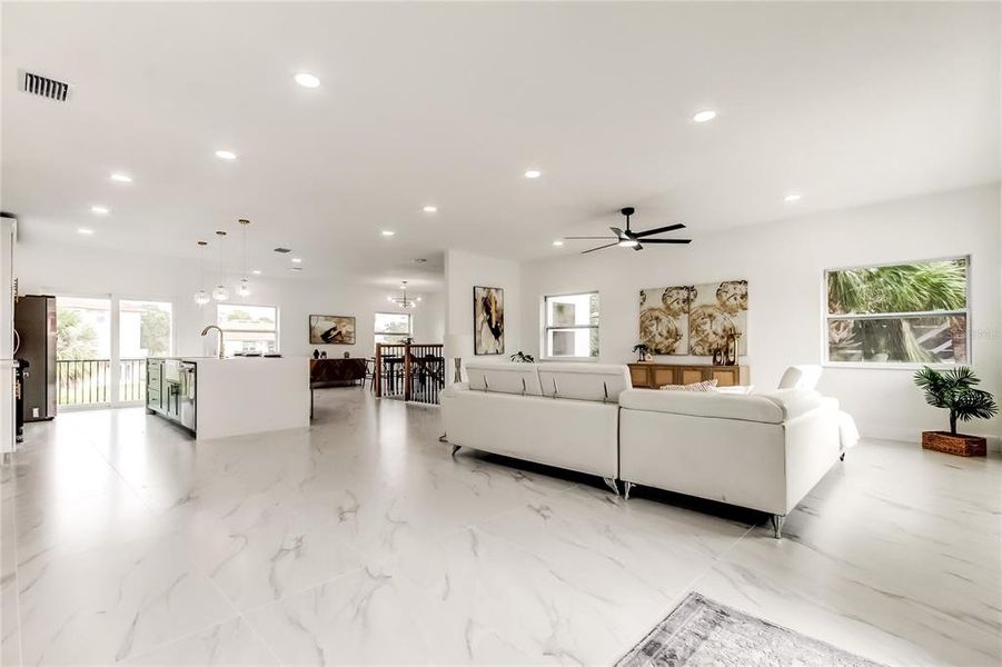 Furnished interior view inside a new home in , New Port Richey (Image 6).