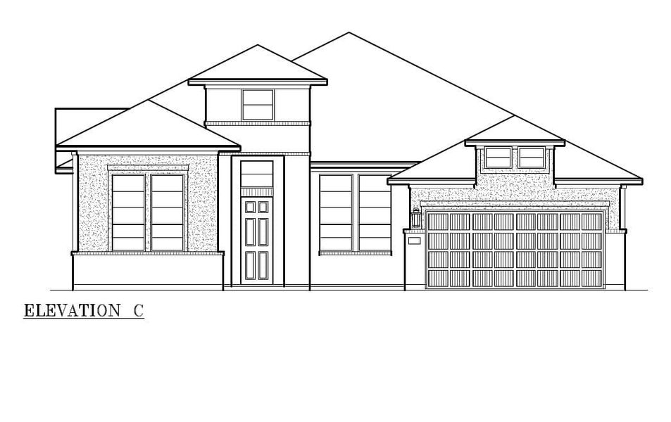 Representative rendering of the exterior for the Malani with 2.5-Car Garage by Chesmar Homes (Image 5).