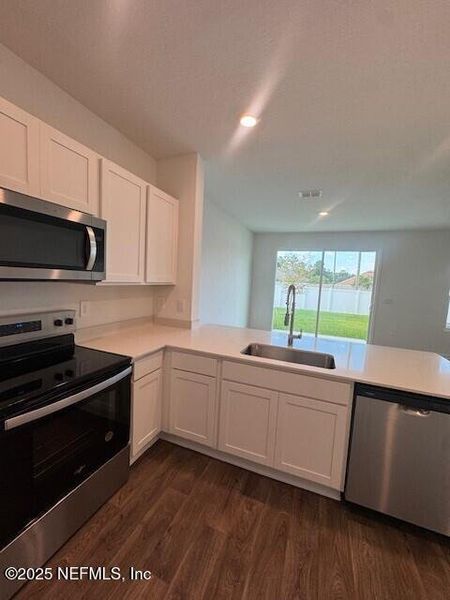 Furnished interior view inside a new home in The Landing, Middleburg (Image 6).