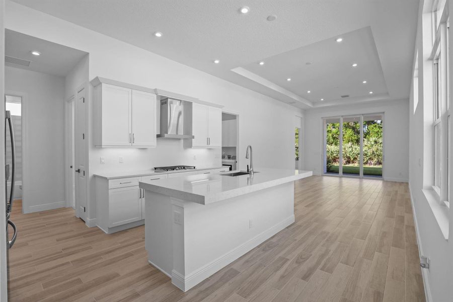 Furnished interior view inside a new home in , Port St. Lucie (Image 8).