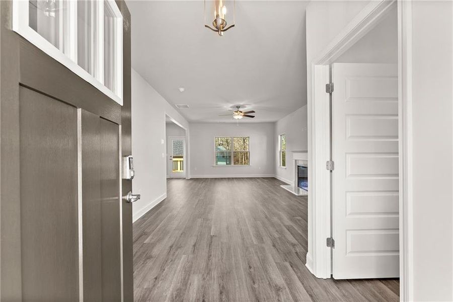 Spacious, unfurnished interior of a new home in Magnolia Villas, Cornelia (Image 18).