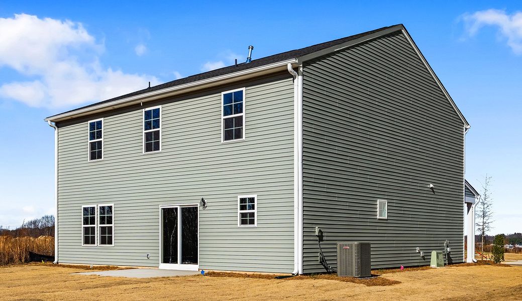Exterior details and patio area of a home in Fieldstone, Lexington (Image 22).