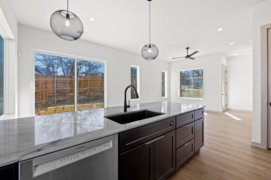 Furnished interior view inside a new home in , Austin (Image 10).
