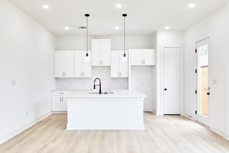 Furnished interior view inside a new home in , Houston (Image 7).