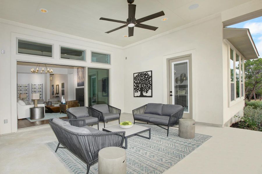 The Lauren II Covered Patio