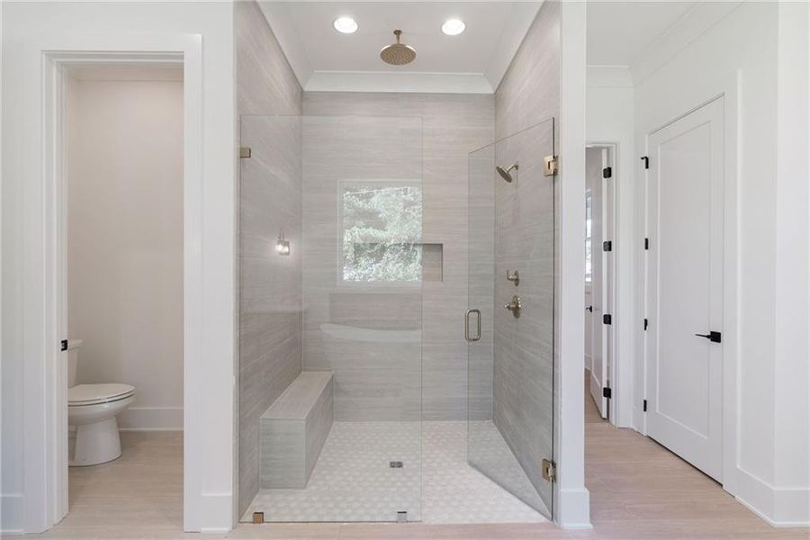 Furnished interior view inside a new home in , Woodstock (Image 40).