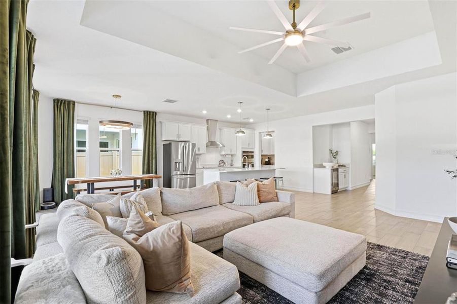 Furnished interior view inside a new home in , Lutz (Image 32).