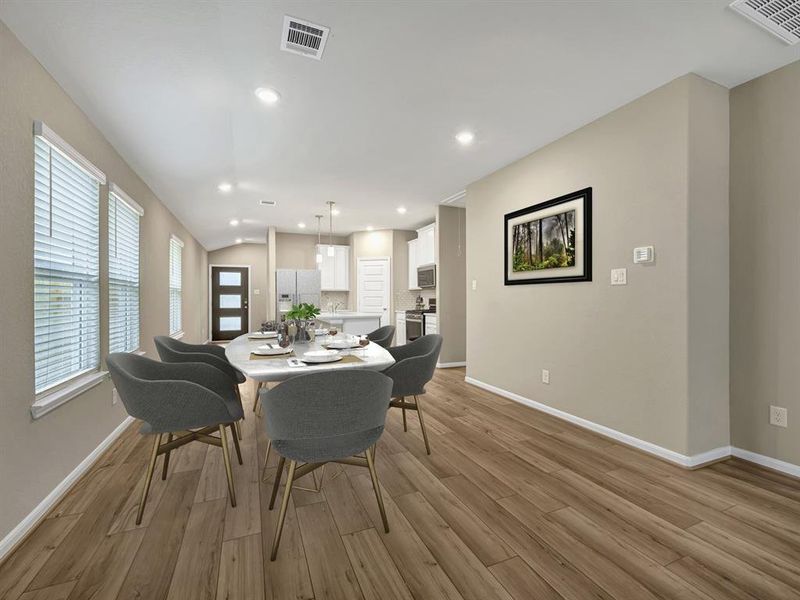 Photo is not of the actual home but is an inspirational photo of builder’s model home and may depict options, furnishings, and/or decorator features that are not included.