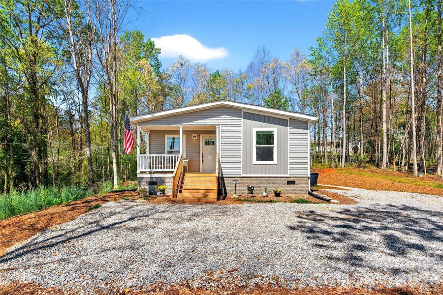 Exterior details and patio area of a home in , Marion (Image 23). Exterior details and patio area of a home in , Marion (Image 23).