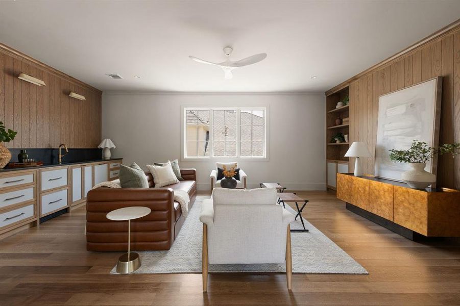 Furnished interior view inside a new home in , Dallas (Image 16). Furnished interior view inside a new home in , Dallas (Image 16).