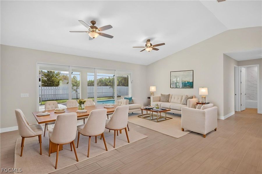 Furnished interior view inside a new home in Cape Coral, Cape Coral (Image 6).