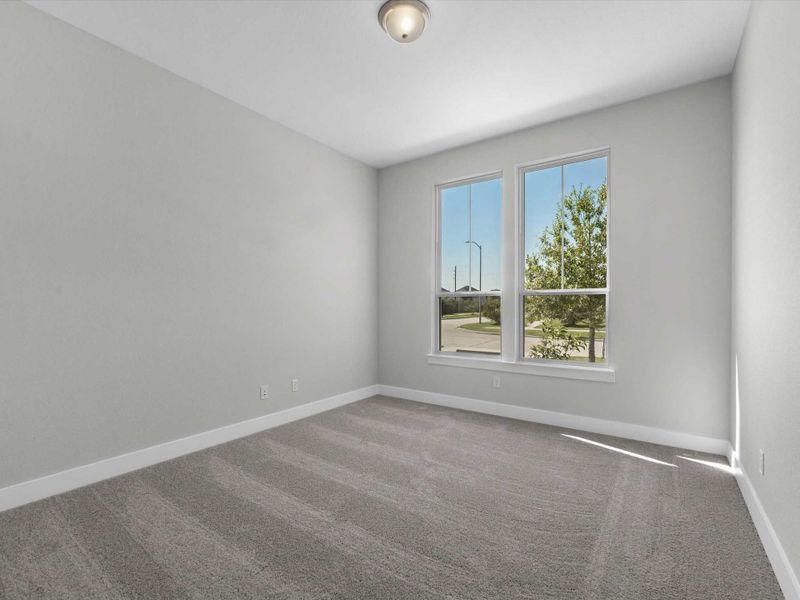 Spacious, unfurnished interior of a new home in Cross Creek Ranch 60′, Fulshear (Image 24).