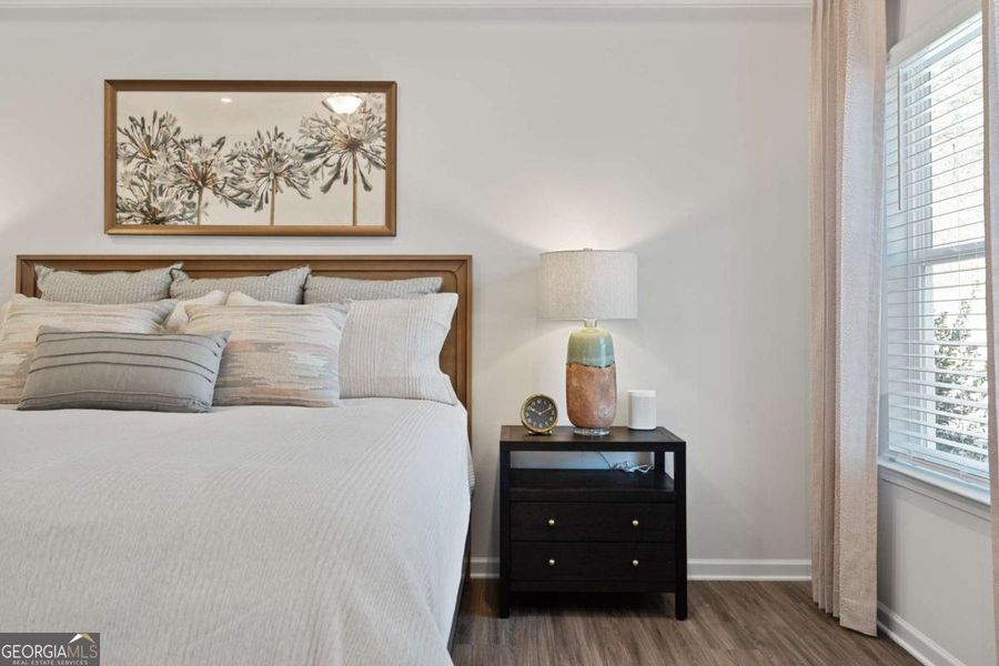 Furnished interior view inside a new home in Maddox Station, Eatonton (Image 32).